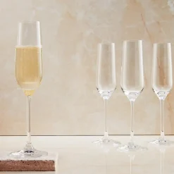 Butlers Sektgläser & Champagnergläser-SANTÉ Champagnerflöte 6er-Set