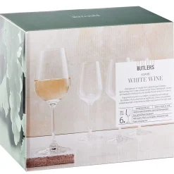 Butlers Weingläser-SANTÉ Weißweinglas 6er-Set