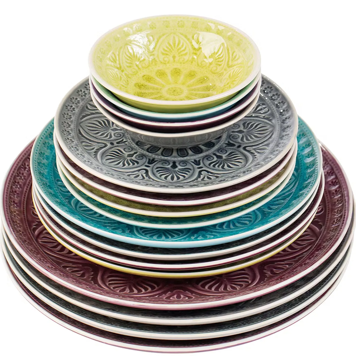 Butlers Schalen & Bowls-Schale SUMATRA 6er-Set