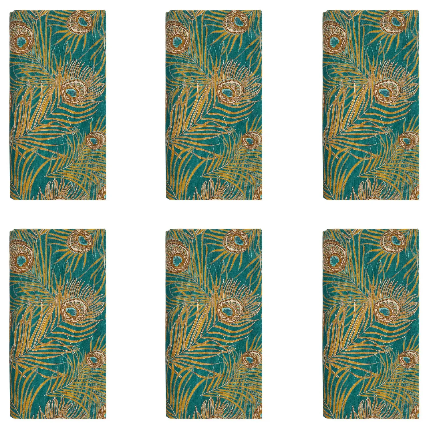Butlers Tischdecken-Serviette GOLDEN TWENTIES 6er-Set