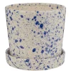 Butlers Blumentöpfe & Übertöpfe-SPLASH Blumenübertopf mit Teller