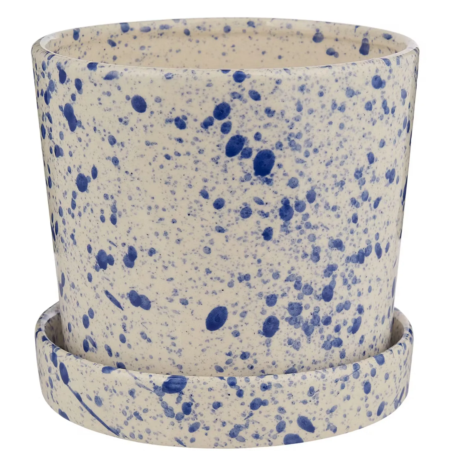 Butlers Blumentöpfe & Übertöpfe-SPLASH Blumenübertopf mit Teller