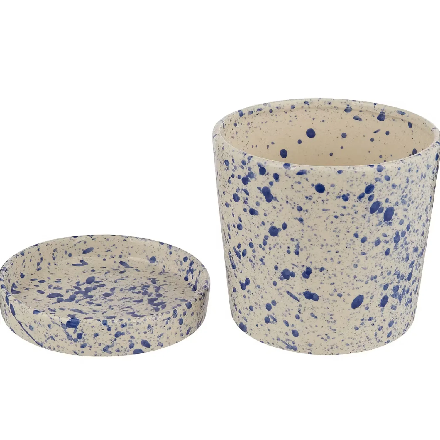 Butlers Blumentöpfe & Übertöpfe-SPLASH Blumenübertopf mit Teller