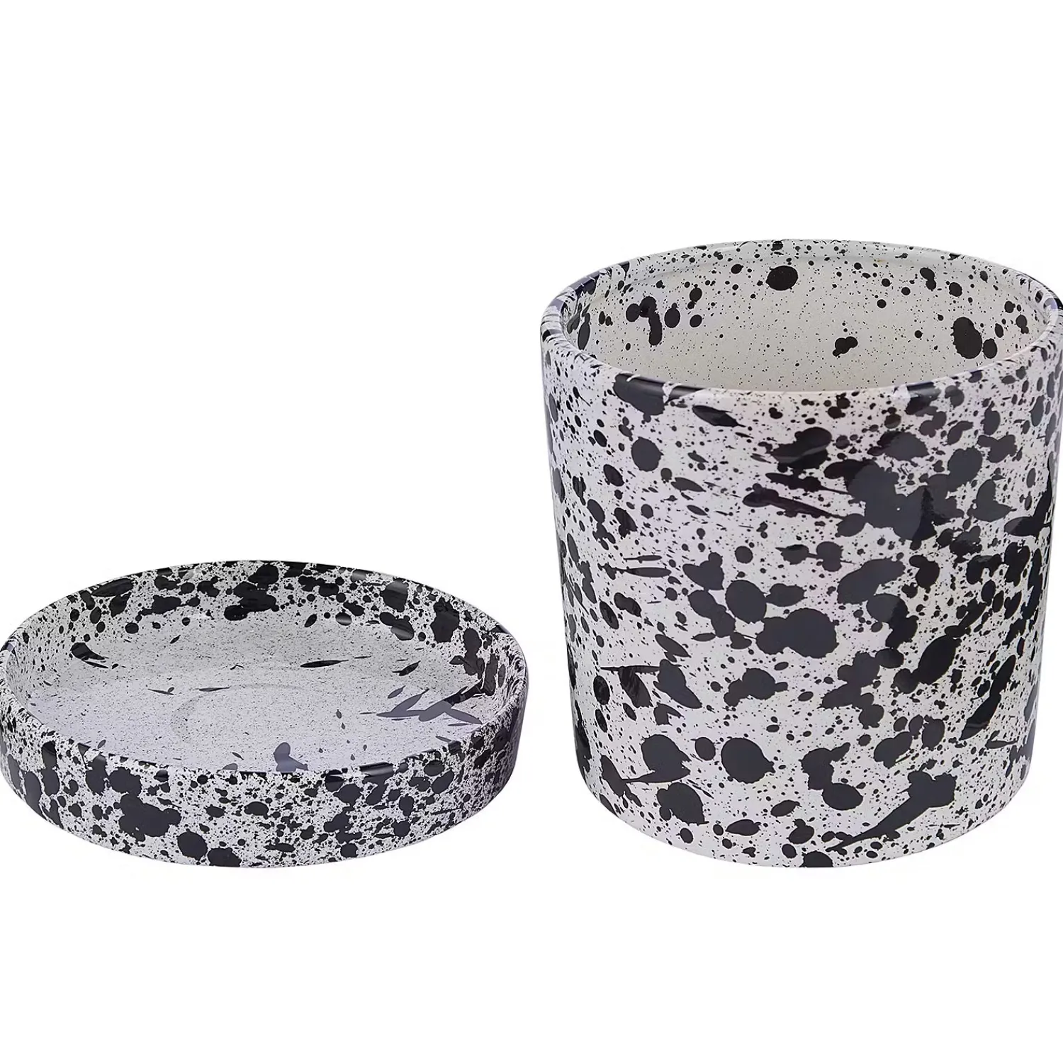 Butlers Blumentöpfe & Übertöpfe-SPLASH Blumenübertopf mit Teller