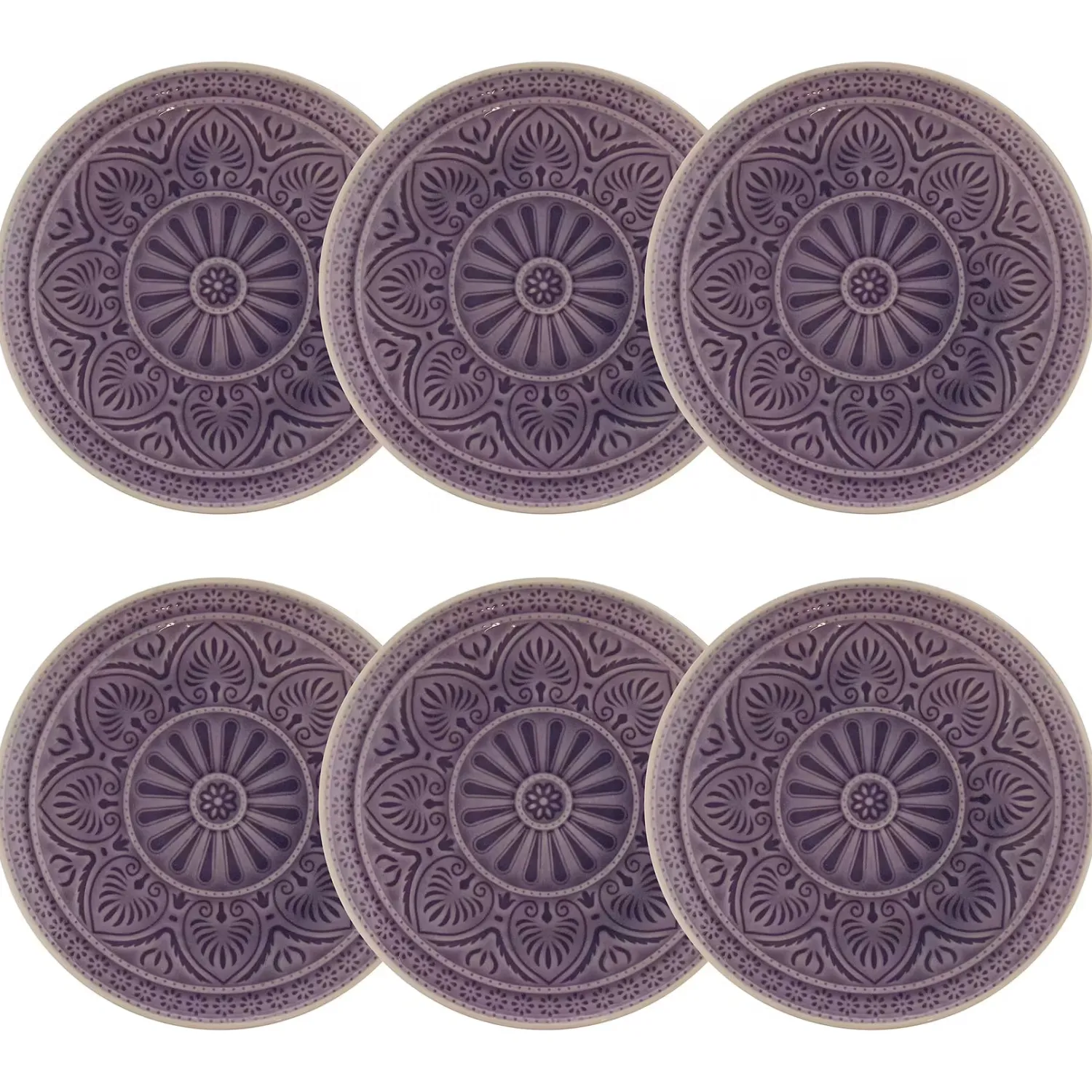 Butlers Teller-SUMATRA Teller 6er-Set