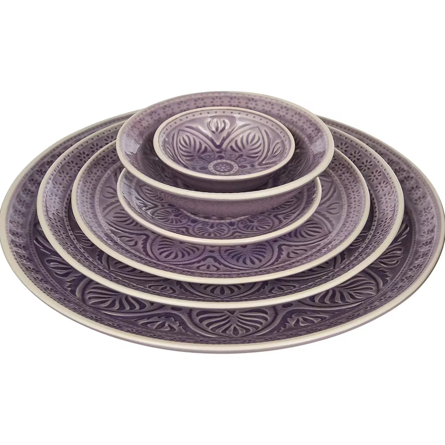 Butlers Teller-SUMATRA Teller 6er-Set