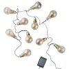 Butlers Lichterketten-SUNLIGHT Solar-Lichterkette 4er-Set
