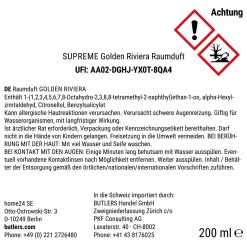 Butlers Raumdüfte|Raumdüfte & Diffuser-SUPREME Raumduft Golden Riviera
