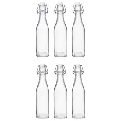 Butlers Karaffen & Krüge-SWING Flasche mit Bügelverschluß 6er-Set