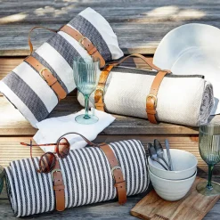 Butlers Kissen & Decken-WANDERLUST Picknickdecke